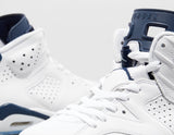#AJ 6 RETRO WHT/NVY