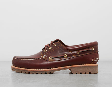 Authentic 3-Eye Lug Handsewn Boat Shoe