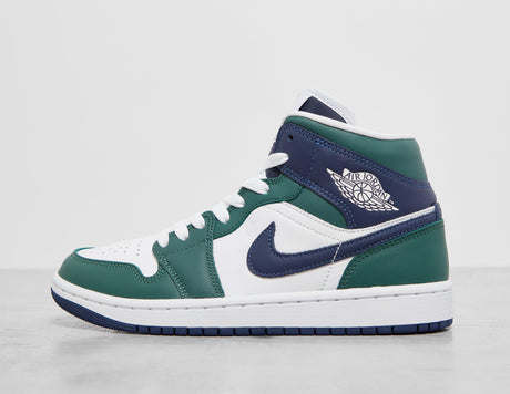 W AJ1 MID SE GRN/NVY/WHT