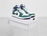 W AJ1 MID SE GRN/NVY/WHT