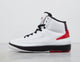 AJ2 WHT/RED/BLK BG