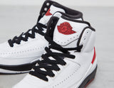 AJ2 WHT/RED/BLK BG