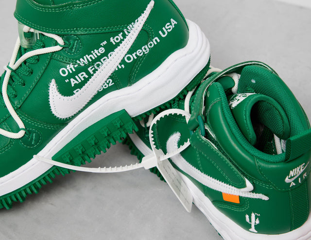 #!AF1 MID QS OW GRN/WHT