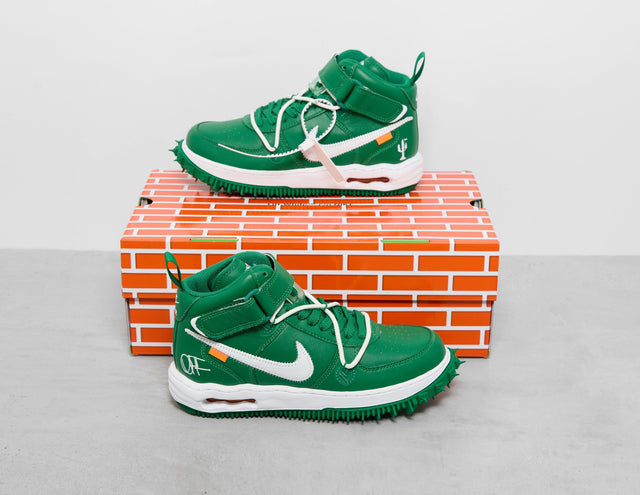 #!AF1 MID QS OW GRN/WHT