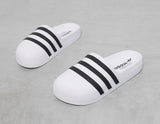 FOM ADILETTE WHT/BLK