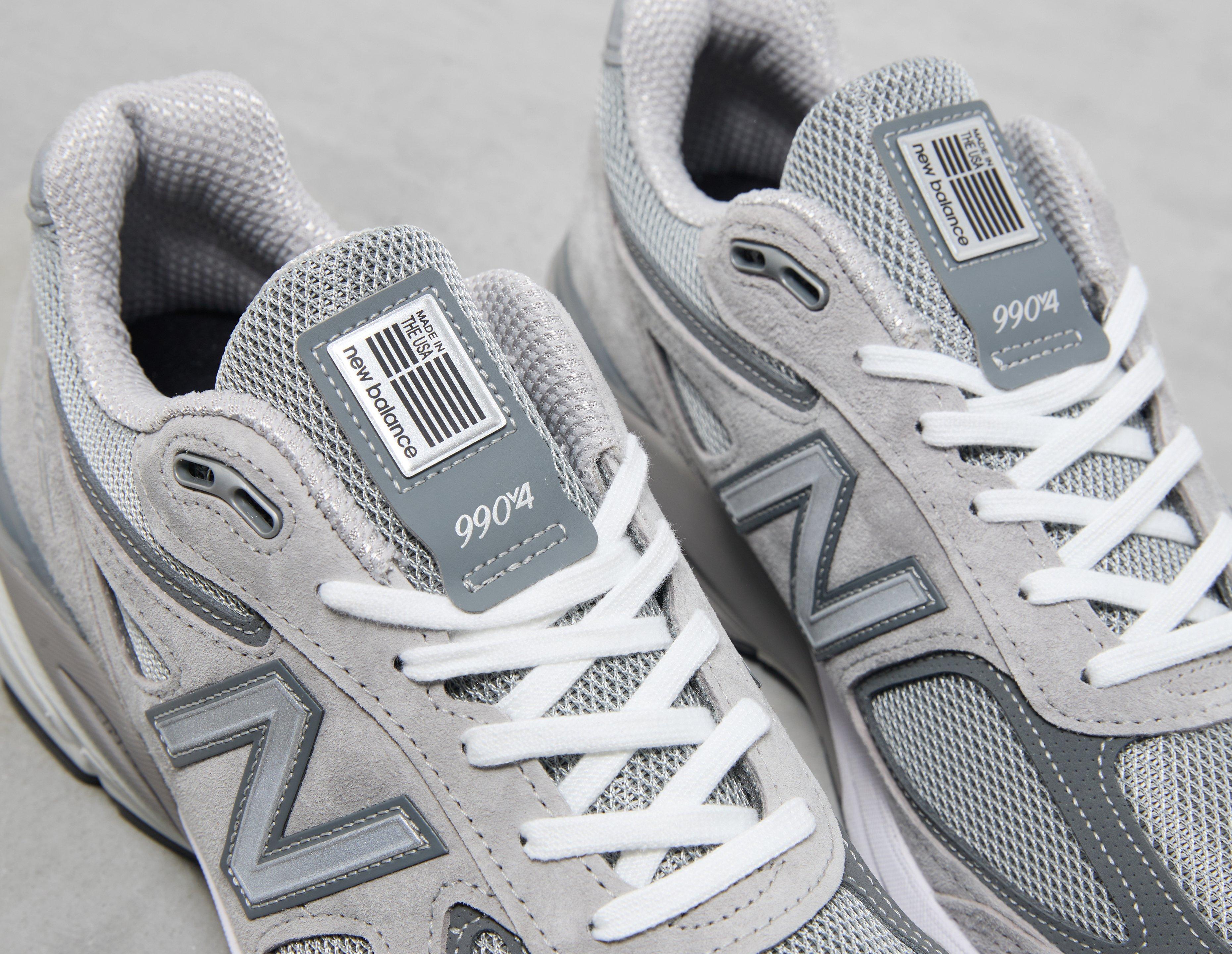 Grey New Balance 990v4 Made in USA | Footpatrol UK