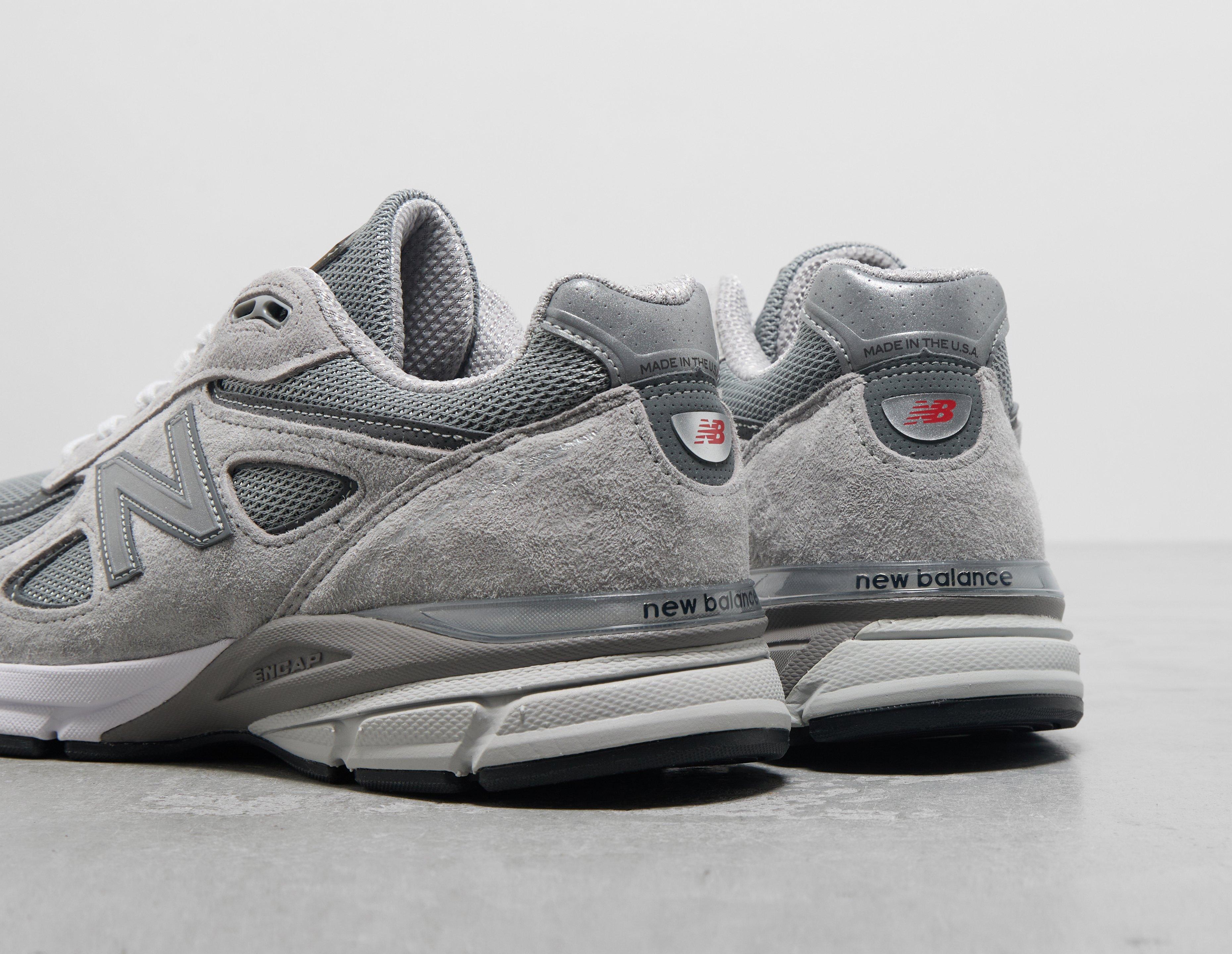 Grey New Balance 990v4 Made in USA | Footpatrol UK