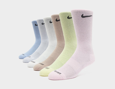 6-Pack Everyday Cushioned Training Crew Socks