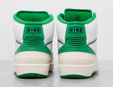 AJ 2 WHT/GRN
