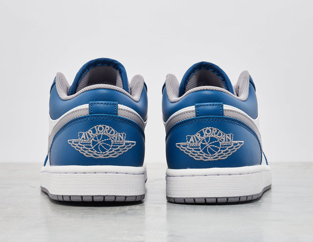 AJ1 LO T'BLUE/C'GRY/WHT