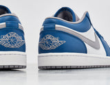 AJ1 LO T'BLUE/C'GRY/WHT