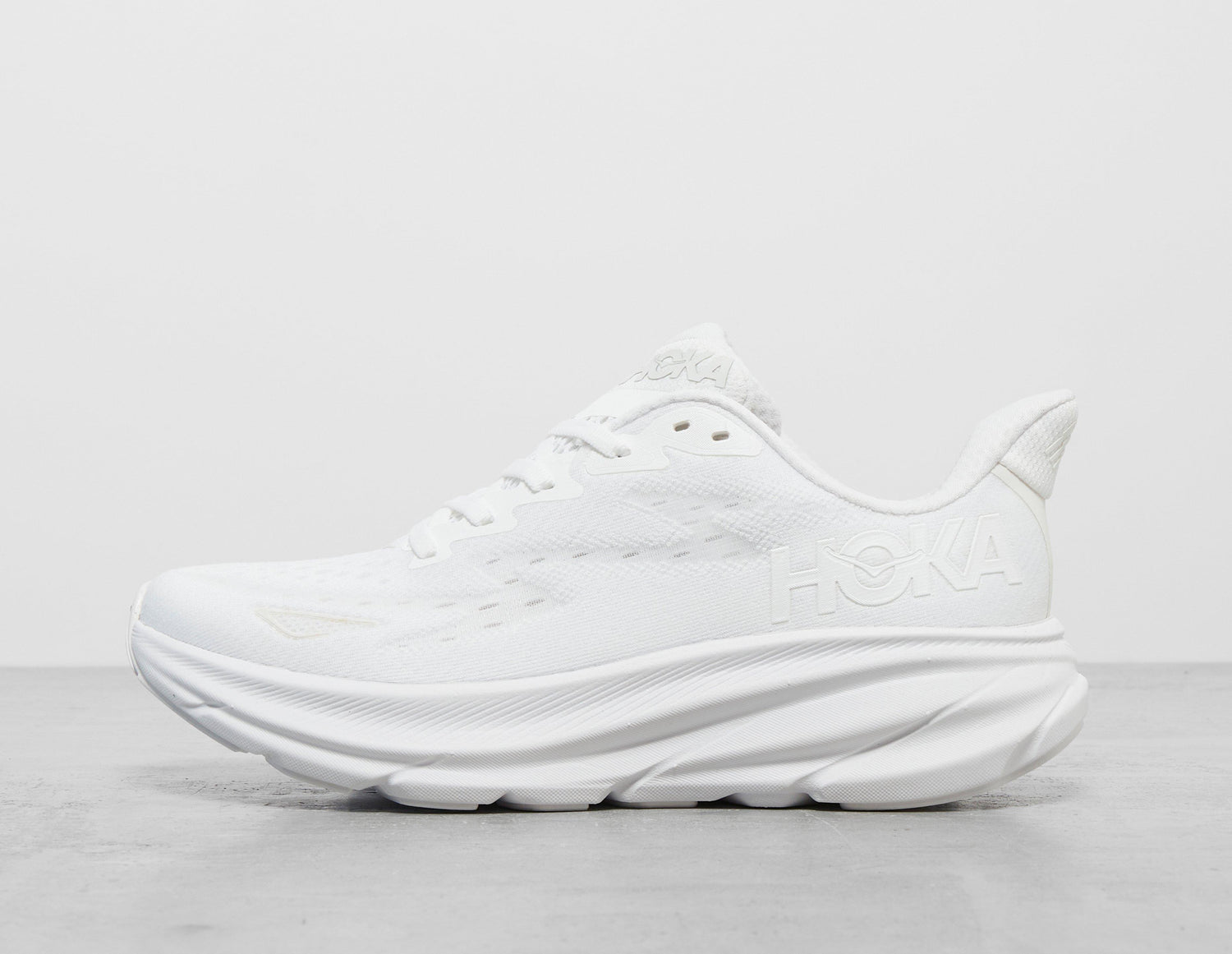 white HOKA Clifton Women's - Main Image