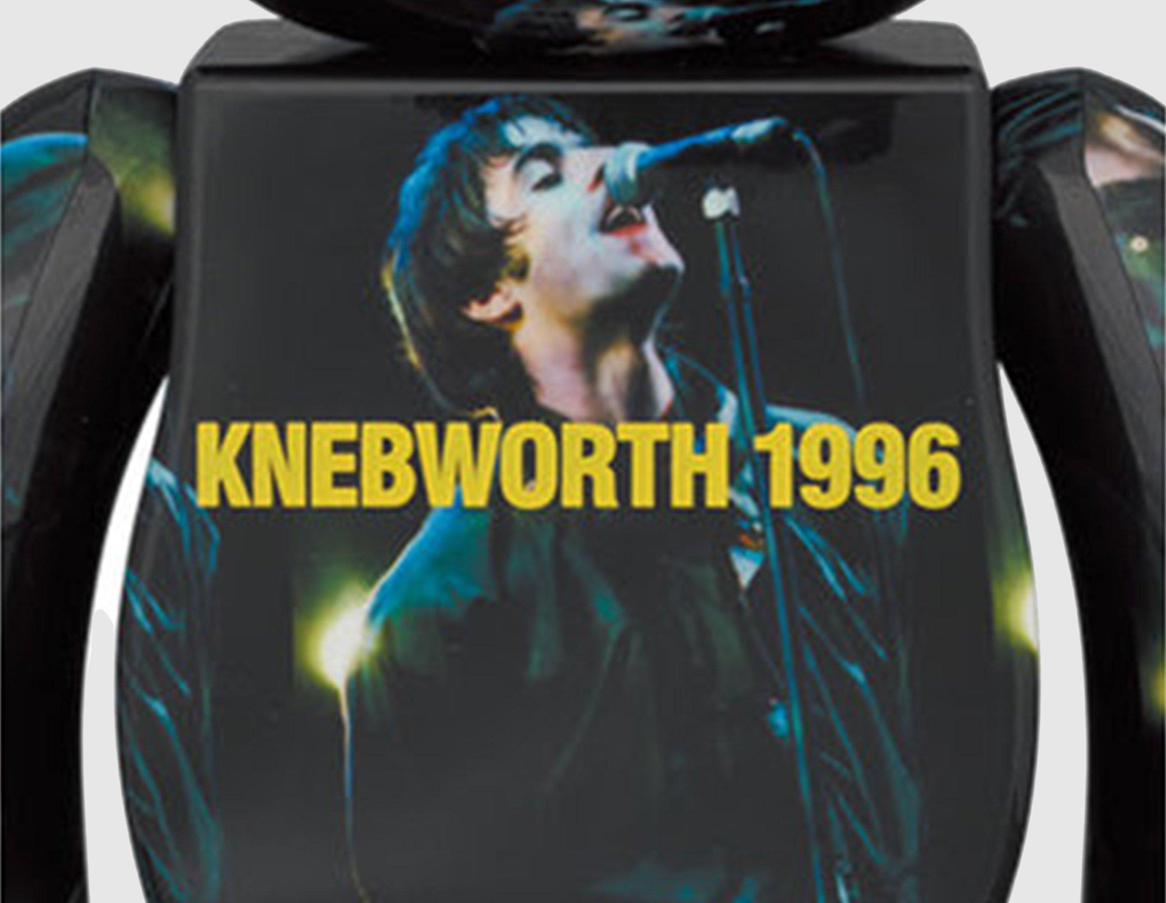 新品 BE@RBRICK OASIS KNEBWORTH 1996 1000％ black Medicom BE@RBRICK Oasis Knebworth 1996 1000%