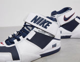 ZOOM LEBRON II QS WHT/NVY