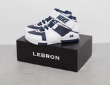 ZOOM LEBRON II QS WHT/NVY