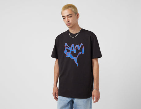 PUMA X PAM LOGO T BLK