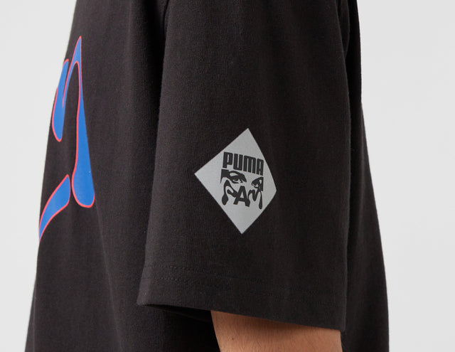 PUMA X PAM LOGO T BLK