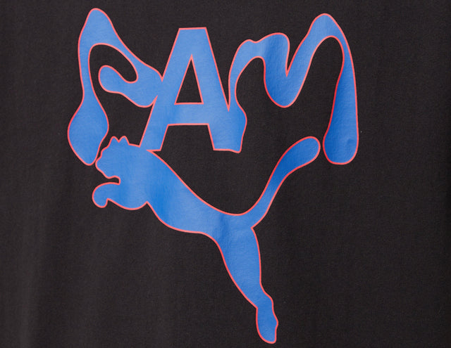 PUMA X PAM LOGO T BLK