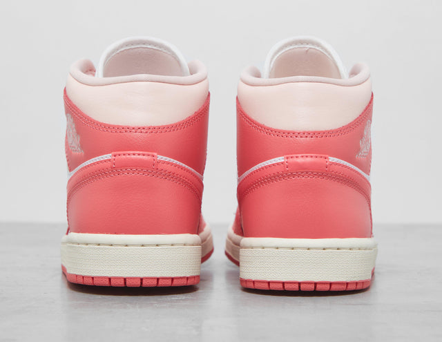 AJ1 MID WHT/SEA CORAL