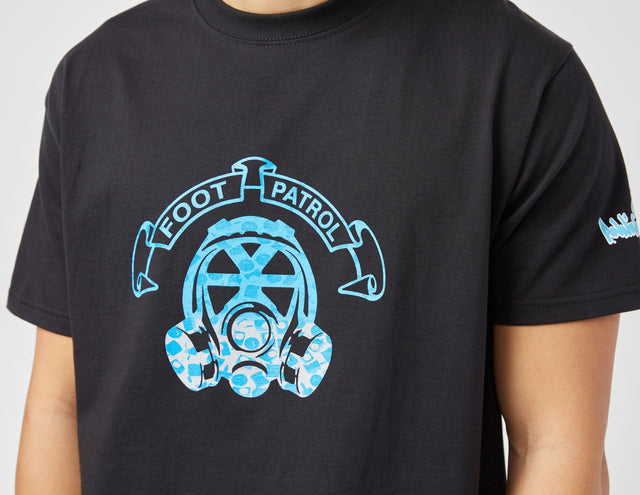 !STASH GASMASK TEE BLK