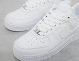 #AF1 LO QS AU LV WHT/WHT
