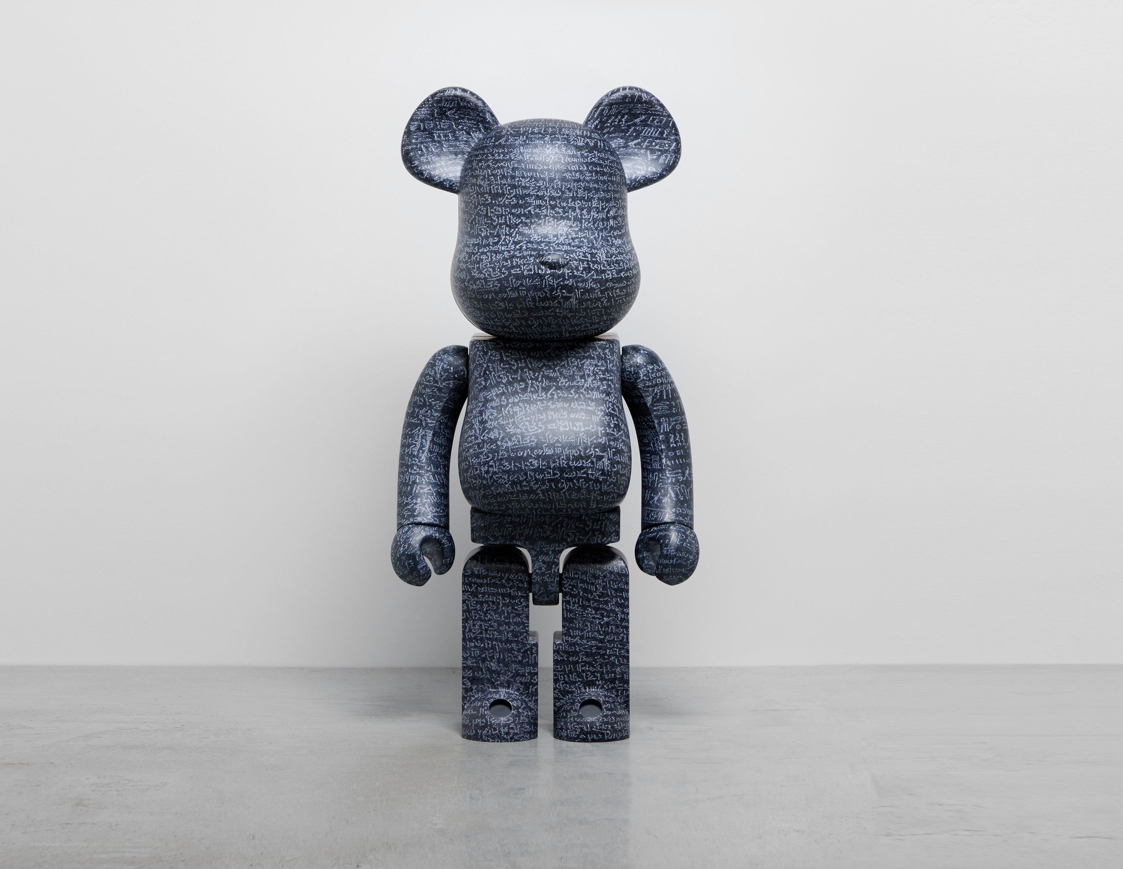 Grey Medicom BE@RBRICK Rosetta Stone 1000%