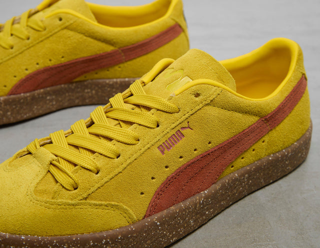 SUEDE VTG F PAM YEL/MAR