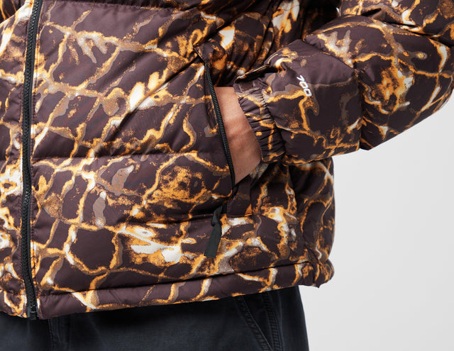 NUPTSE 96 WATER PRINT BRN