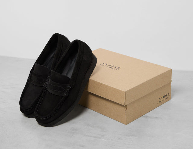 WALLABEE LF BLK/BLK/SUE