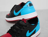 W AJ 1 LO OG BLK/BLU/RED