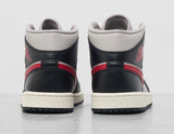 W AJ 1 MID BLK/RED/GRY