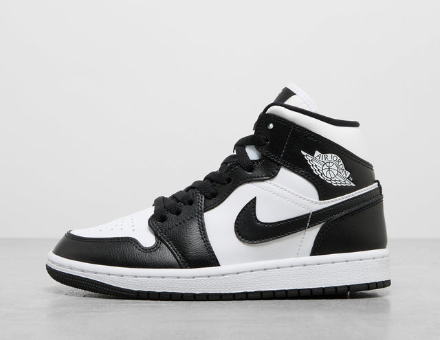 AJ1 MID WHT/BLK