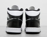 AJ1 MID WHT/BLK