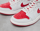 W AJ 1 ZM CMFT QS WHT/RED