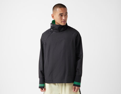 WB NYLON TOP BLACK