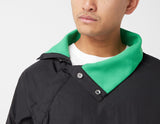 WB NYLON TOP BLACK