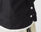 WB NYLON TOP BLACK