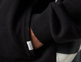 !CHESS ZIP CARDIGAN BLK'