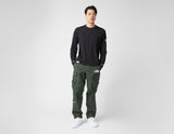 !TNF X PU FTR FLC CRW BLK