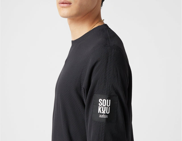 !TNF X PU FTR FLC CRW BLK