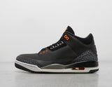 AJ 3 R BLK/GRY/ORG