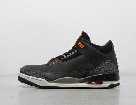 AJ 3 R BLK/GRY/ORG