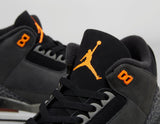 AJ 3 R BLK/GRY/ORG