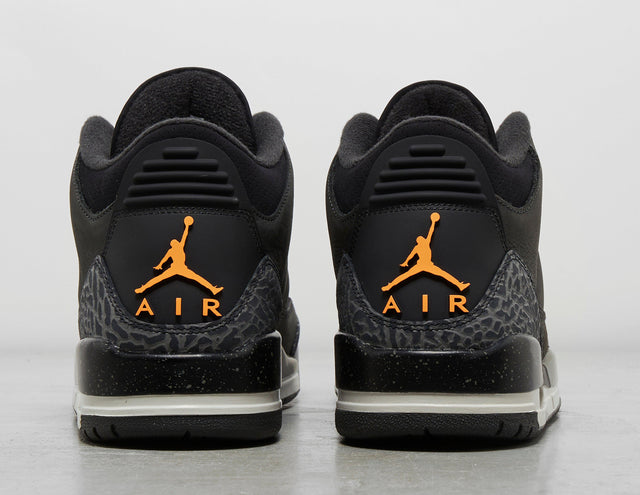 AJ 3 R BLK/GRY/ORG