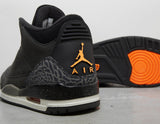 AJ 3 R BLK/GRY/ORG