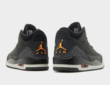 AJ 3 R BLK/GRY/ORG