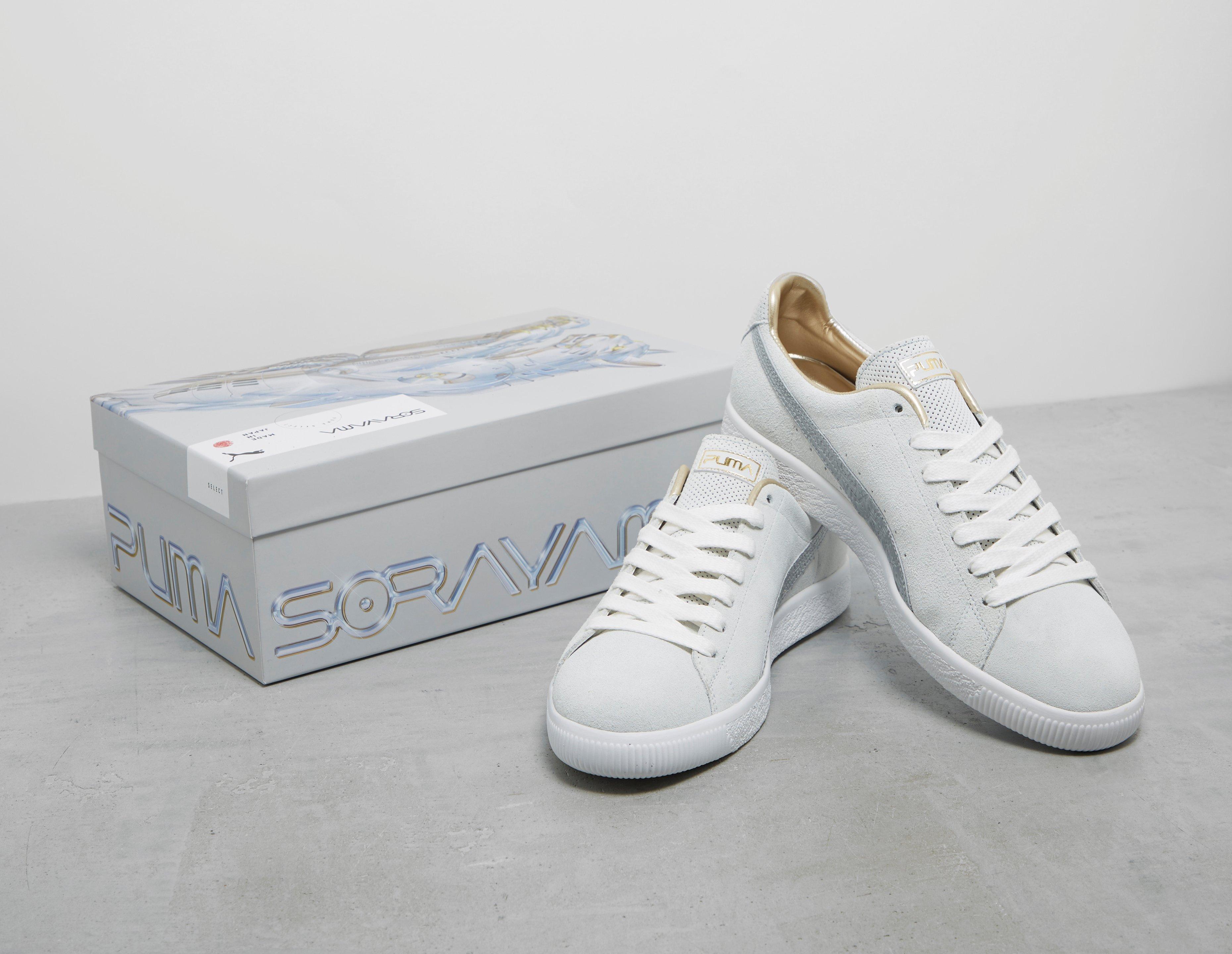 Silver PUMA x Hajime Sorayama Clyde Made in Japan