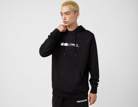 !BUBBLE TAG HOOD BLK