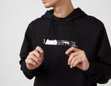 !BUBBLE TAG HOOD BLK