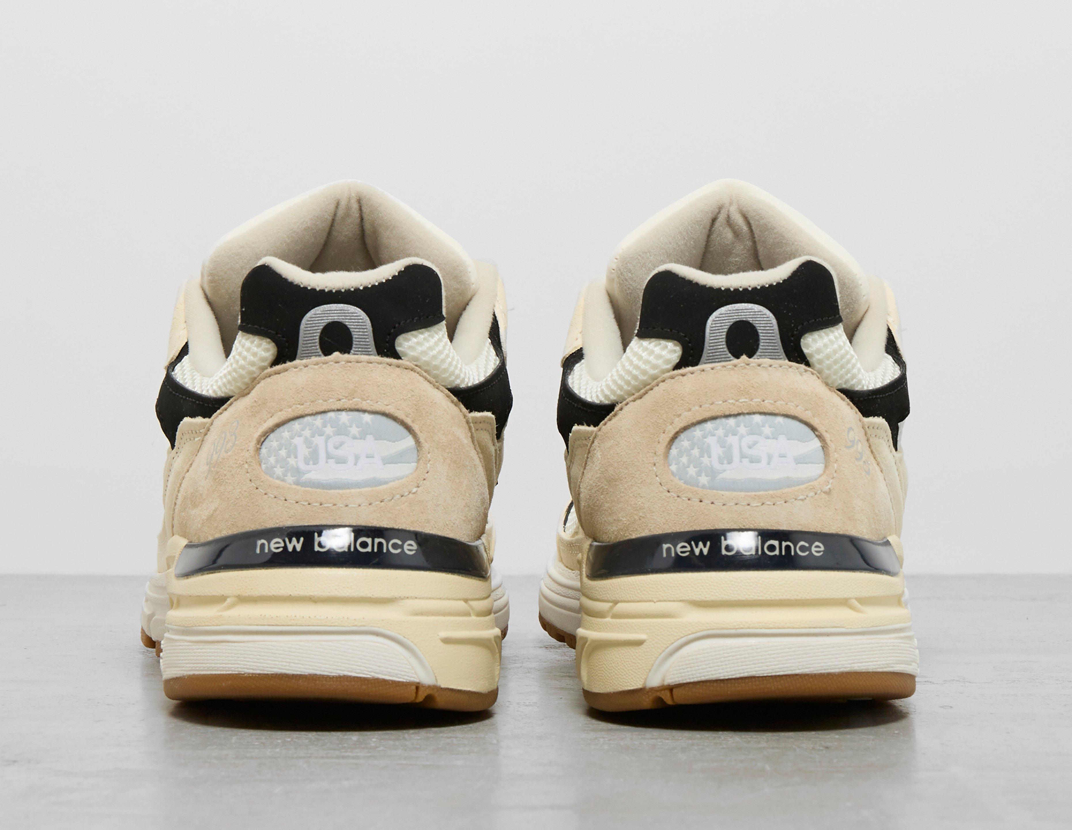 white New Balance 993 Made in USA